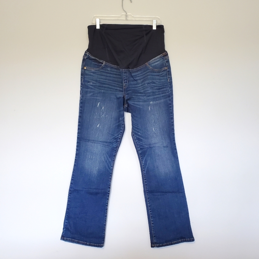 Isabel Maternity Skinny Bootcut, Size 14, Like New!